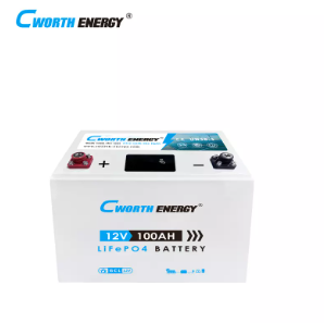 1.28KWH 12V LiFePO4 Battery -CE-GCL-12100 Cworth