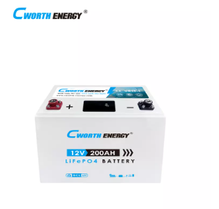 2.5kwh 12v LiFePO4 Battery CE-GCL-12200 Cworth energy