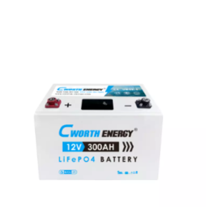 3.8 12v LiFePO4 Battery CE-GCL-12300 Cworth energy